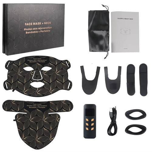 GlowSkin LED Pro Mask – 8-Color Light Therapy for Anti-Aging, Acne & Firm Brighter Skin