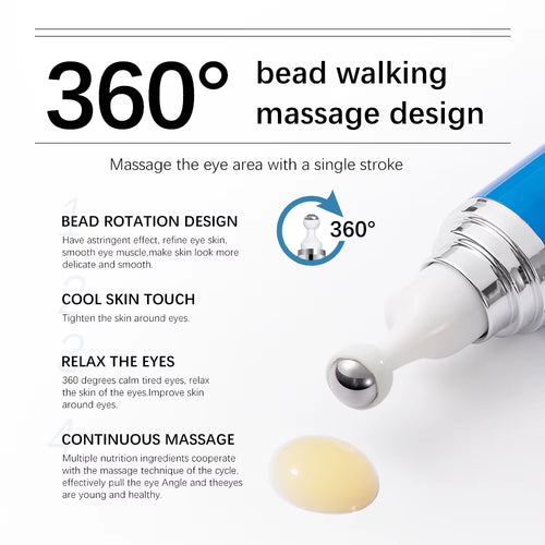 Bonus Gift Today – Anti-Wrinkle 5% Caffeine Eye Serum Roller | Reduces Dark Circles & Eye Bags