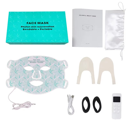 GlowSkin LED Pro Mask – 8-Color Light Therapy for Anti-Aging, Acne & Firm Brighter Skin